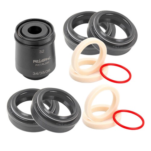 Bike front fork dust seal - front, ring