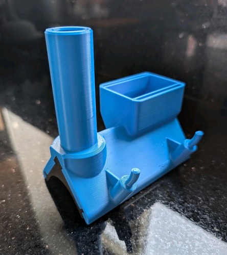 Bike handlebar holder stem