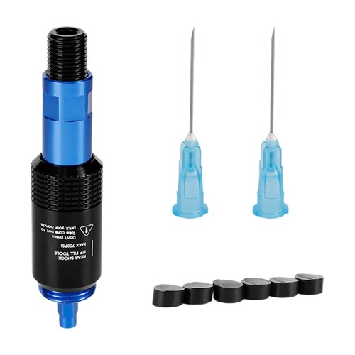 Bike rear shock pressure tool - rear,